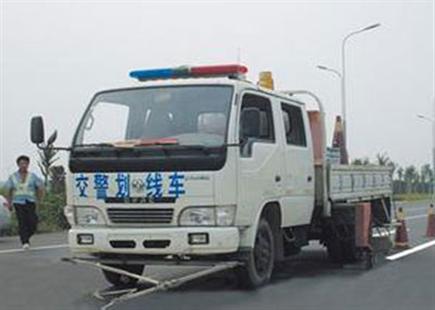 公路劃線施工